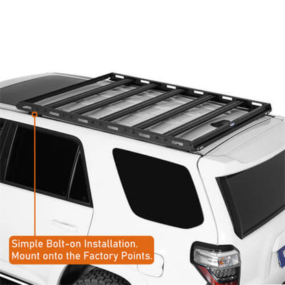 Overland Aluminum 3/4 Roof Rack For 2010-2024 Toyota 4Runner - Hooke Road - HE.9806-S