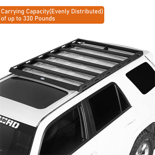 Overland Aluminum 3/4 Roof Rack For 2010-2024 Toyota 4Runner - Hooke Road - HE.9806-S