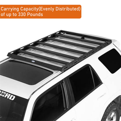 Overland Aluminum 3/4 Roof Rack For 2010-2024 Toyota 4Runner - Hooke Road - HE.9806-S