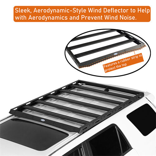 Overland Aluminum 3/4 Roof Rack For 2010-2024 Toyota 4Runner - Hooke Road - HE.9806-S