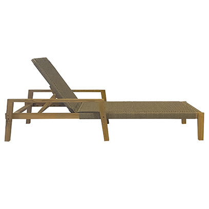 Royal Teak Collection Admiral Sun Lounge - Charcoal - ADSL - G