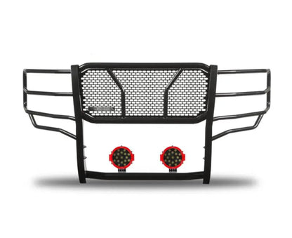 RU-FOF116-B-PLR Black Horse Rugged Heavy Duty Grille Guard Kit - BLKRUFOF116BP