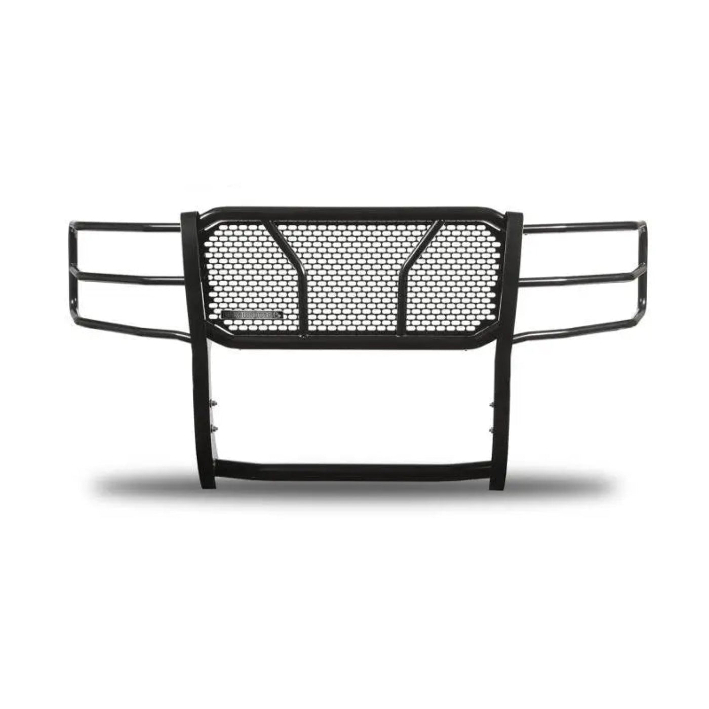 RU-GV02MA-B Black Horse Rugged Heavy Duty Grille Guard - BLKRUGV02MAB
