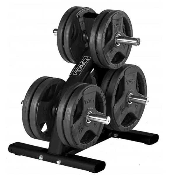 Rubber Olympic Plate 255LB Set