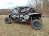 3 Star UTV Polaris RZR XP 4 Turbo S - Soft Doors - RZRTS4-DOH-BLK