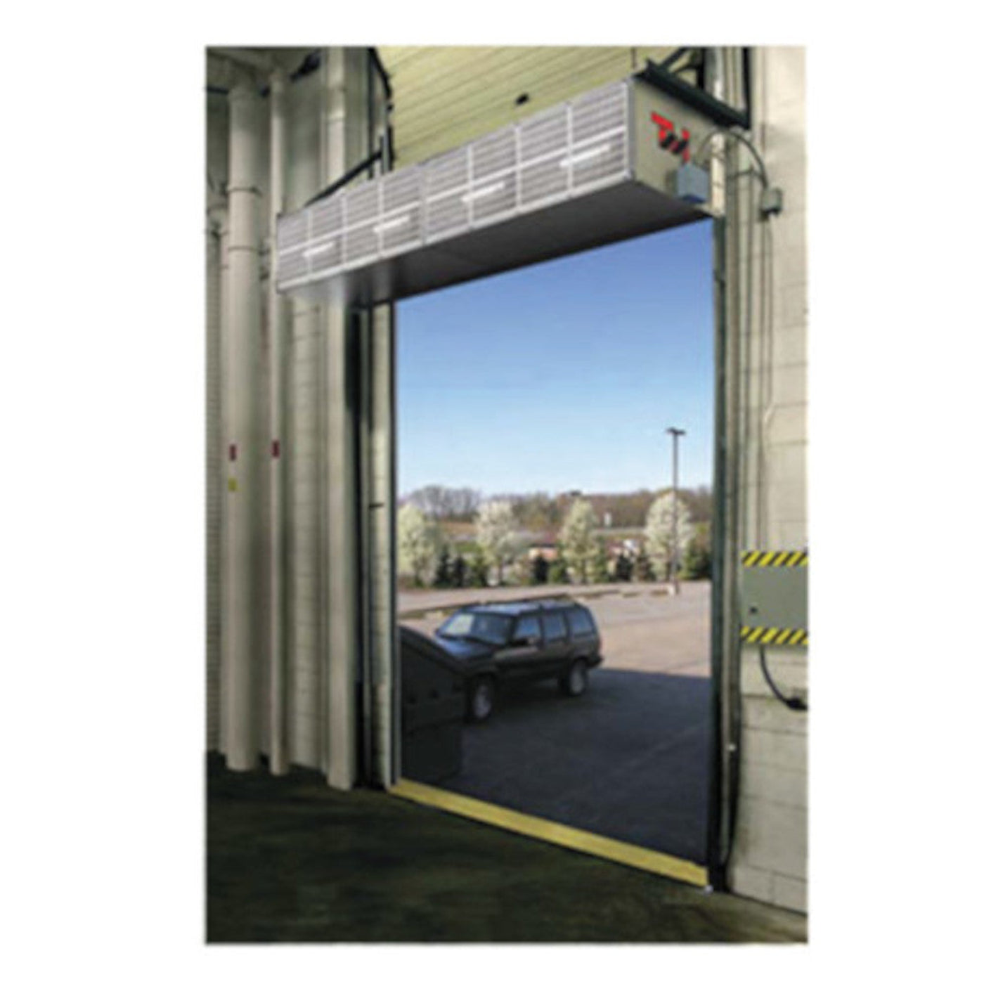 Curtron S-HD-60-1-FILTER 61" Heavy-Duty Industrial Air Curtain with Air Filter - CUSHD601FILTER