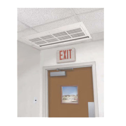 Curtron S-ICM-108-3-FILTER 111" In-Ceiling Mounted Air Curtain with Air Filter - CUSICM1083FILTER