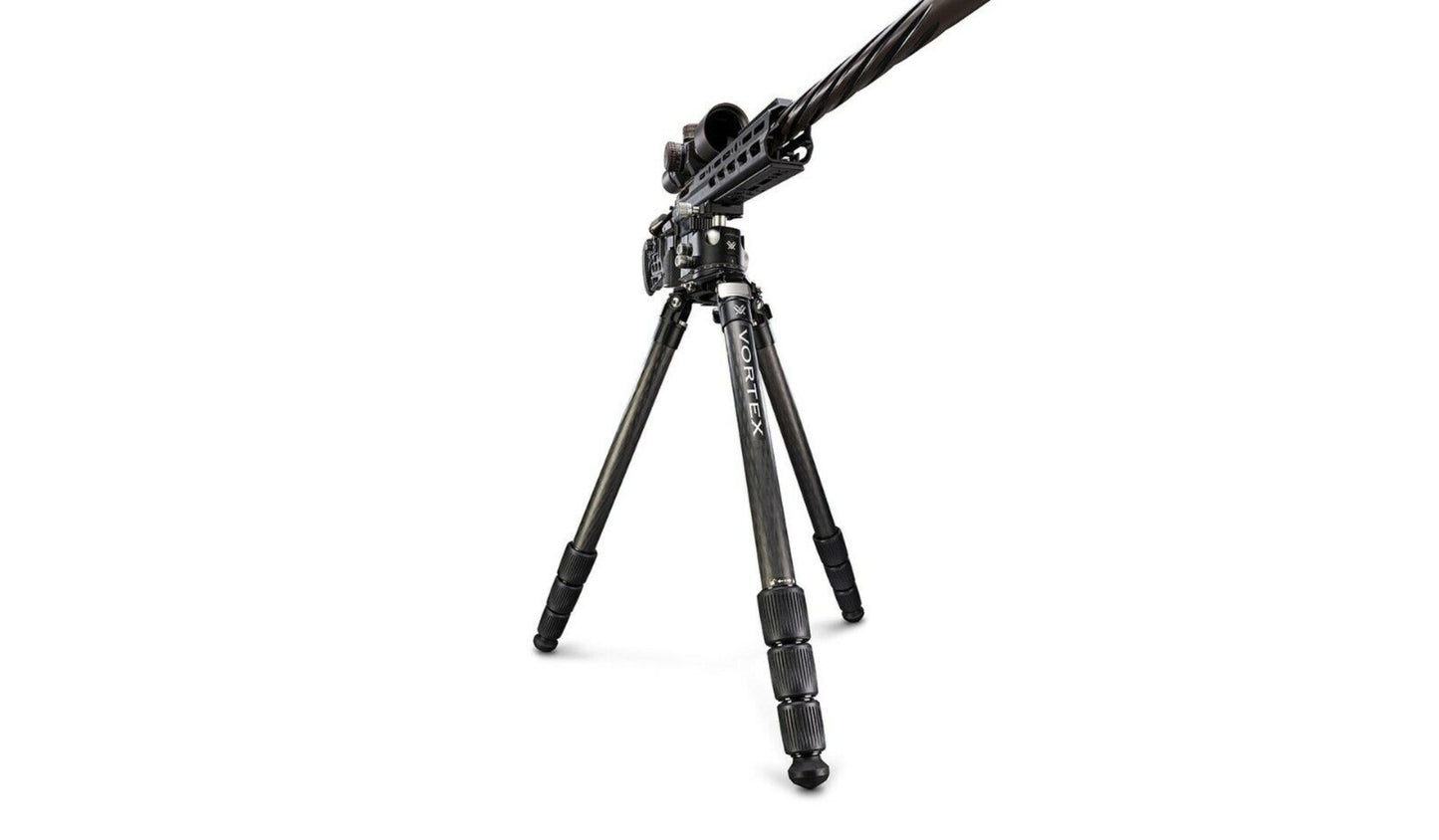 Vortex Optics Radian Carbon Fiber Tripod Kit with Ball Head with Free Hat Bundle - TR-RADB_Hat-CD