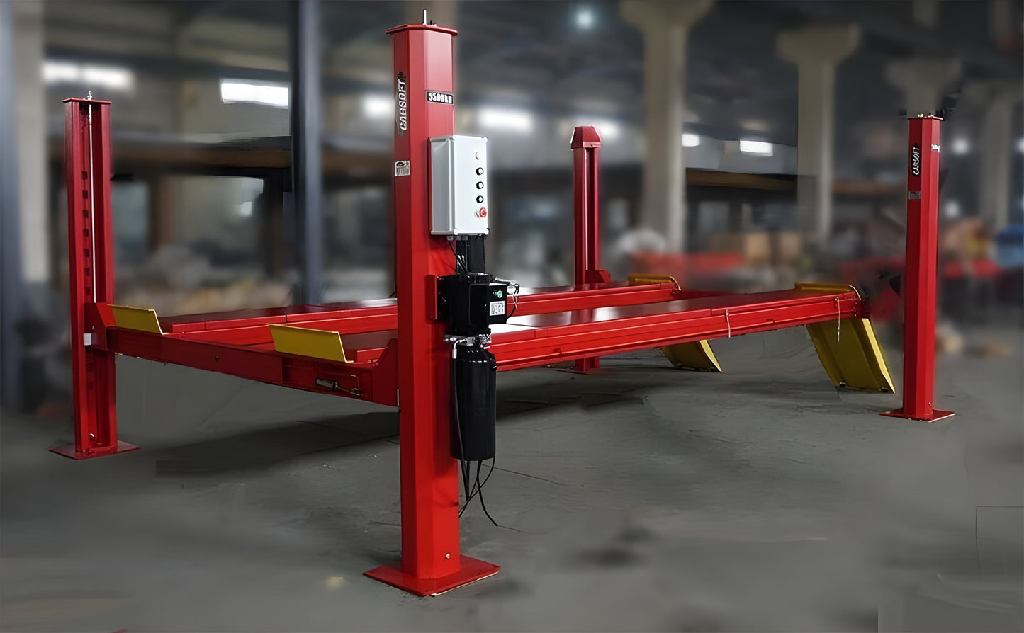 Katool Heavy Duty 4-Post Alignment Lift 15,000lbs (Rolling Jack Included) - KT-4H150