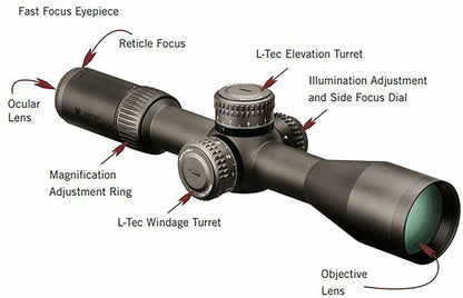 Vortex Optics Razor HD Gen II 4.5-27x56 First Focal Plane Riflescopes - RZR-42708