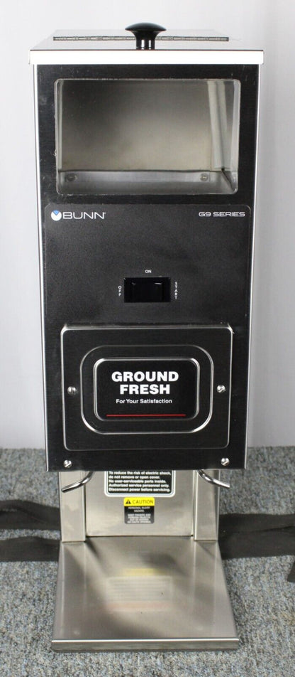 *Open Box* Bunn 05800.0003 / G9T HD Tall Coffee Grinder - OPB1668058000003