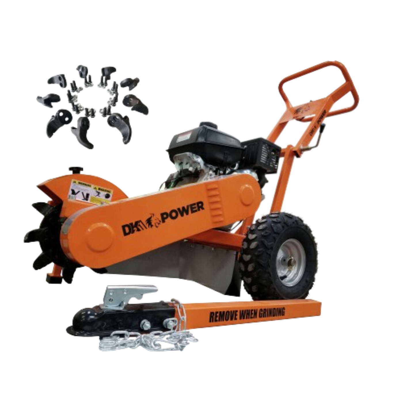 DK2 OPG777 12 in. 14 HP CH440 Engine Stump Grinder New - OPG777