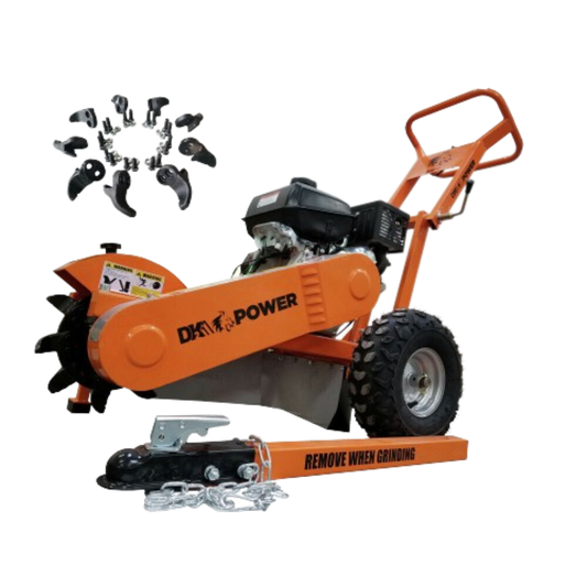 DK2 OPG777 12 in. 14 HP CH440 Engine Stump Grinder New - OPG777