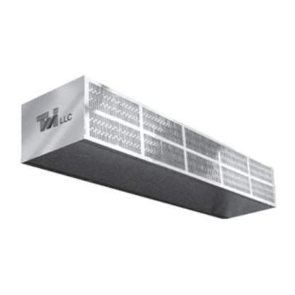 Curtron S-LP-84-2-EH-FILTER 85" Heated Low Profile Air Curtain with Filter - CUSLP842EHFILTER