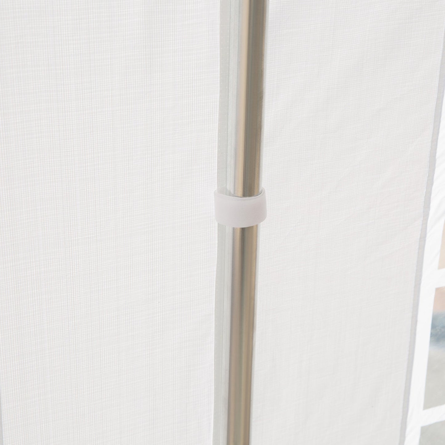 Outsunny 32' x 16' Heavy Duty Party/Wedding Tent with Removable Sidewalls, White - 100110-046W