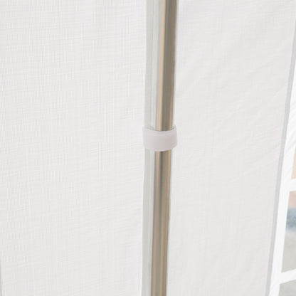 Outsunny 32' x 16' Heavy Duty Party/Wedding Tent with Removable Sidewalls, White - 100110-046W