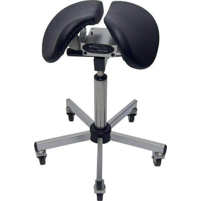 Salli Stainless Ergonomic Saddle Chair or Stool - SALI-STACHA1