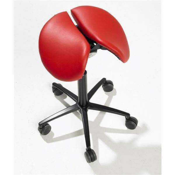 Salli Twin Ergonomic Two Part Saddle Chair or Stool - SS-MU