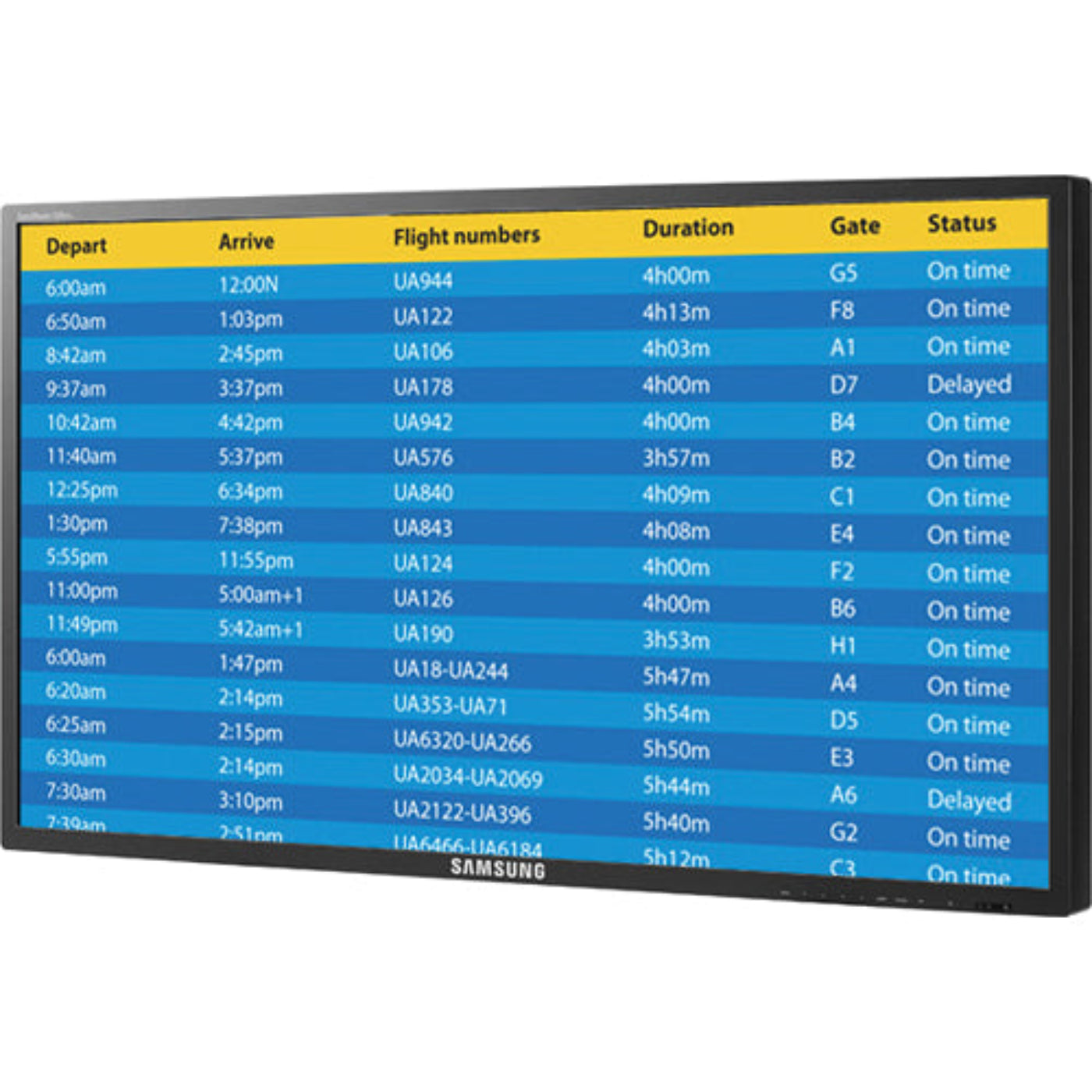 Samsung  Commercial LCD Display - 400DX3