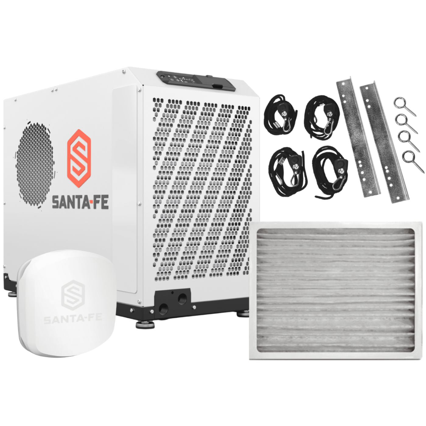 Santa Fe Advance Dry110 Dehumidifier Basement Package - sa17033k