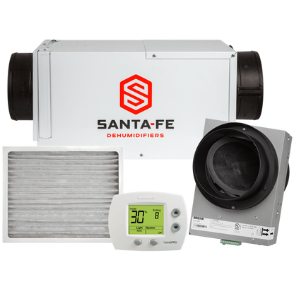Santa Fe Ultra70 70-Pint Ventilating Dehumidifier + Fresh Air Package - ul3684k
