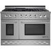 NXR 48 in. Natural Gas Range and Under Cabinet Range Hood Package, - SC4811EHBD