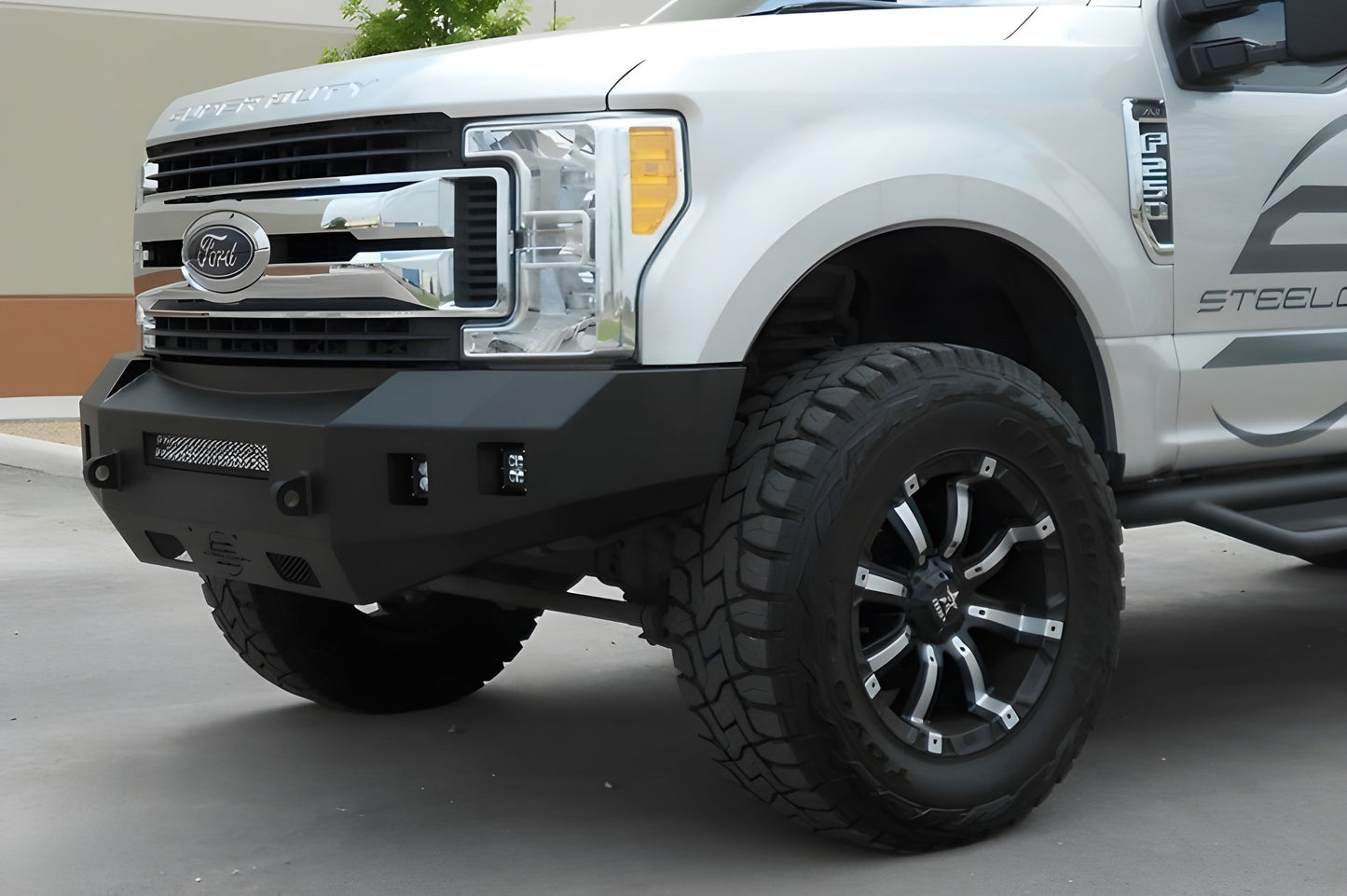 Steelcraft Ford F450/F550 Superduty 2017-2022 Fortis Front Bumper Non-Winch HD Lines - 71-11380