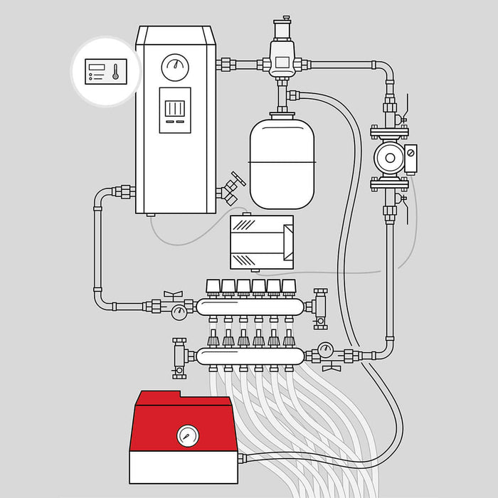 GMP6 Hydronic system feeder 6 Gal / 22.7 L