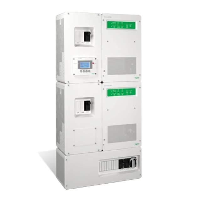 Schneider Electric - Conext SW 4kW 24VDC Inverter/Charger 120/240VAC - RNW8654024