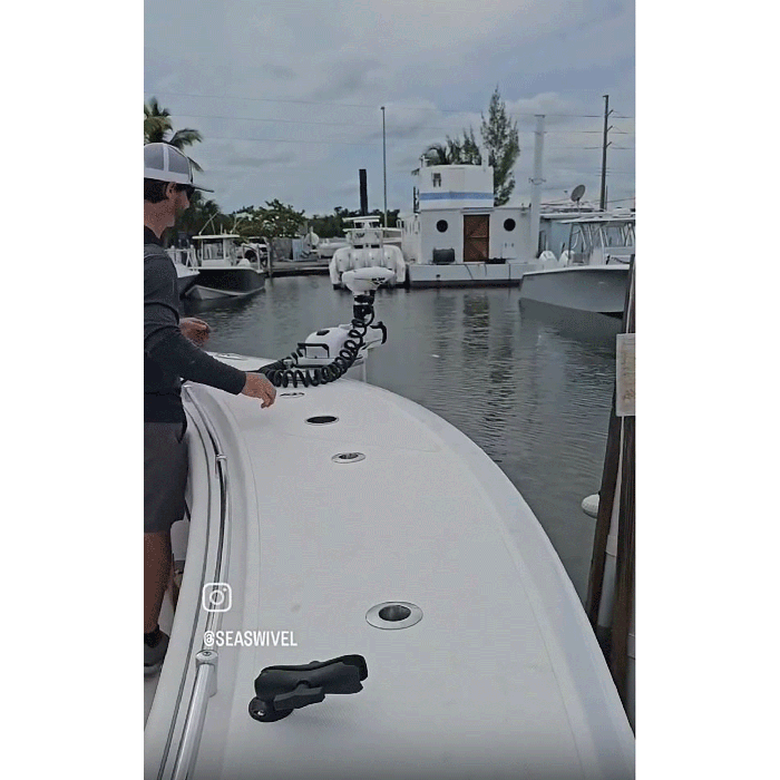 Abyss Battery Sea Swivel Trolling Motor Mount - AB-SEAS-1
