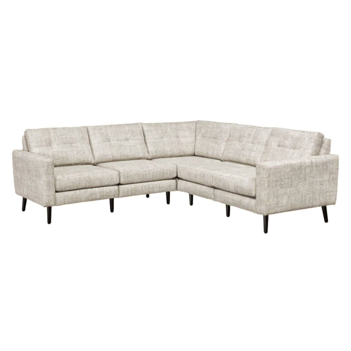 QW Amish Serene 5-Seat Flat Arm Sectional - 103J-13-S5SS-FA