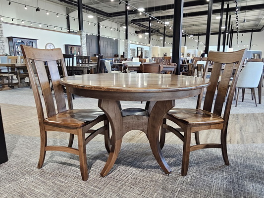 QW Amish Galveston Round Table - 371Y-GALVESTON