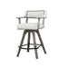 ECI Furniture PGA Spectator Swivel Bar Stool with Nailhead Seat - EC-0921-95-SBS