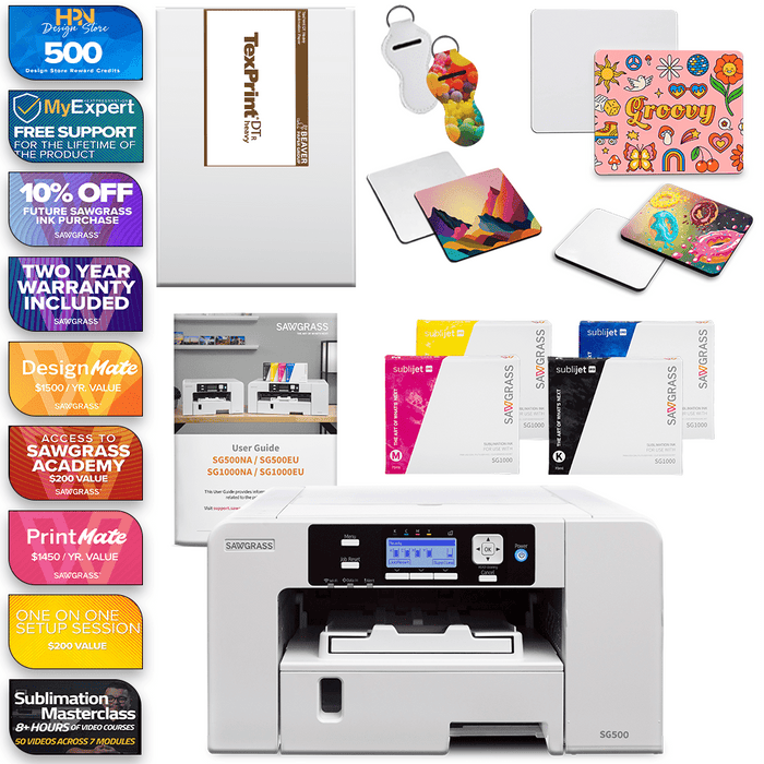 Sawgrass Virtuoso SG500 Complete Siser EasySubli Printer Kit - SG500-EASY-STR