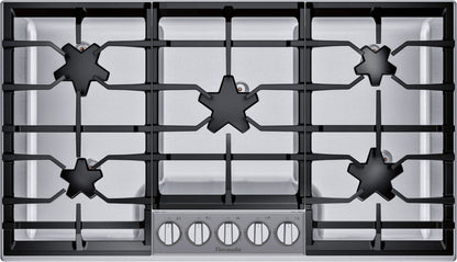 Thermador Masterpiece Series SGSXP365TS 36 Inch Gas Cooktop with 5 StarBurners - 7094748872797