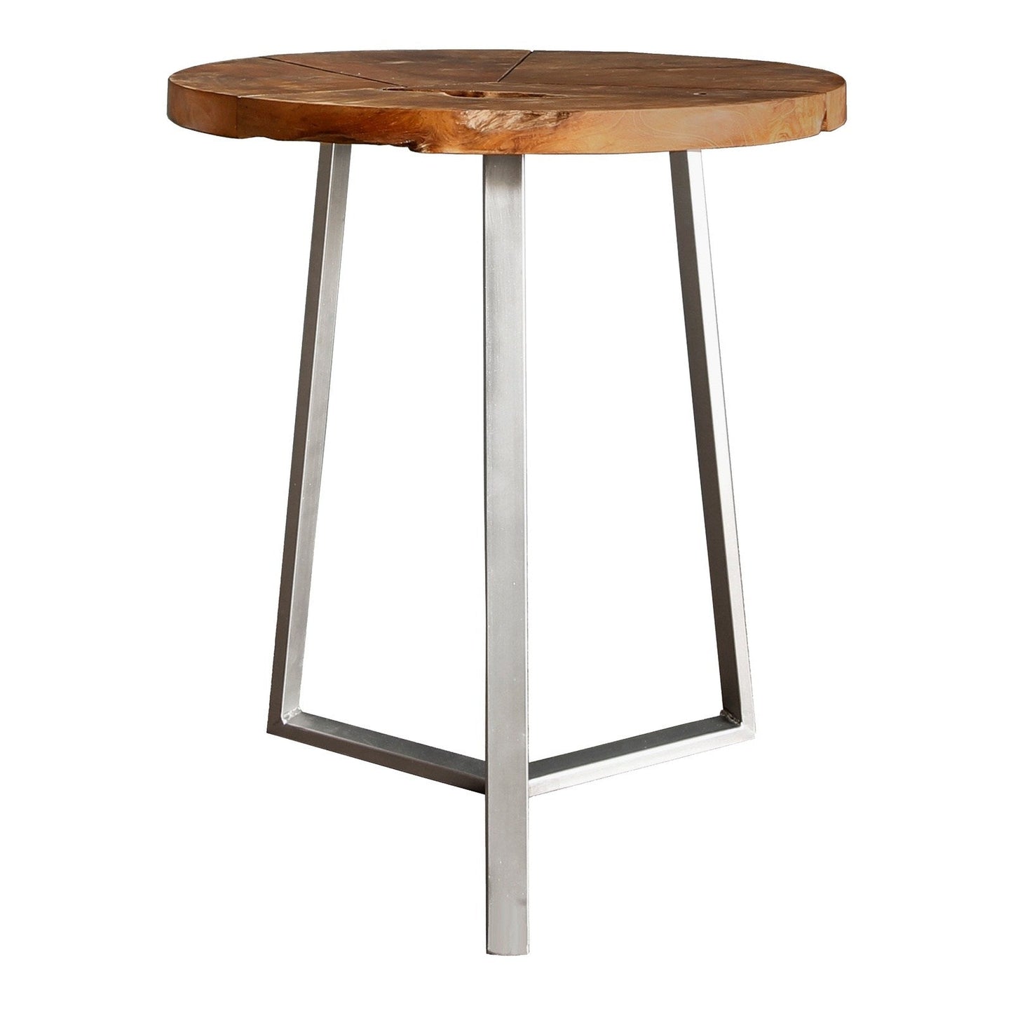 New Pacific Direct Leon Reclaimed Teak Wood Side/ End Table -  9600025