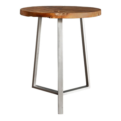 New Pacific Direct Leon Reclaimed Teak Wood Side/ End Table -  9600025