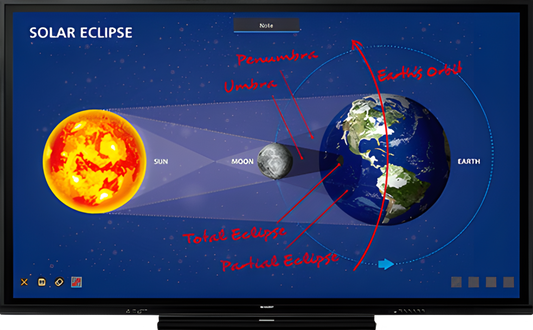 Sharp PN-C861H 86" 4K Ultra-HD Aquos Board Interactive Display with 20-Point Multi-Touch Screen - PNC861H