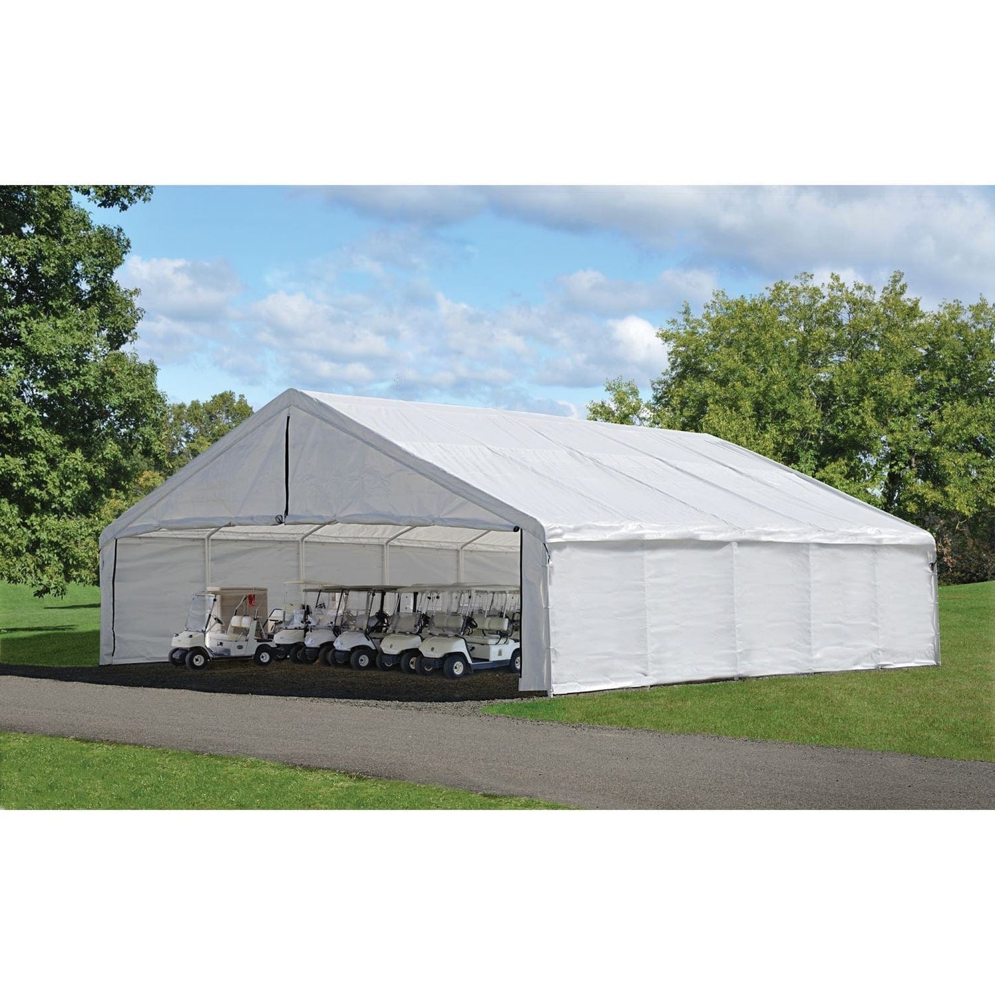 ShelterLogic | Enclosure Kit for the UltraMax Canopy 30 x 30 ft. White - 27775