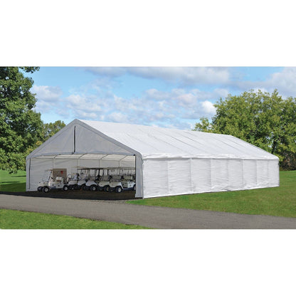 ShelterLogic | Enclosure Kit for the UltraMax Canopy 30 x 50 ft. White Industrial (Frame and Canopy Sold Separately) - 27777