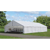 ShelterLogic | Enclosure Kit for the UltraMax Canopy 30 x 50 ft. White Industrial (Frame and Canopy Sold Separately) - 27777