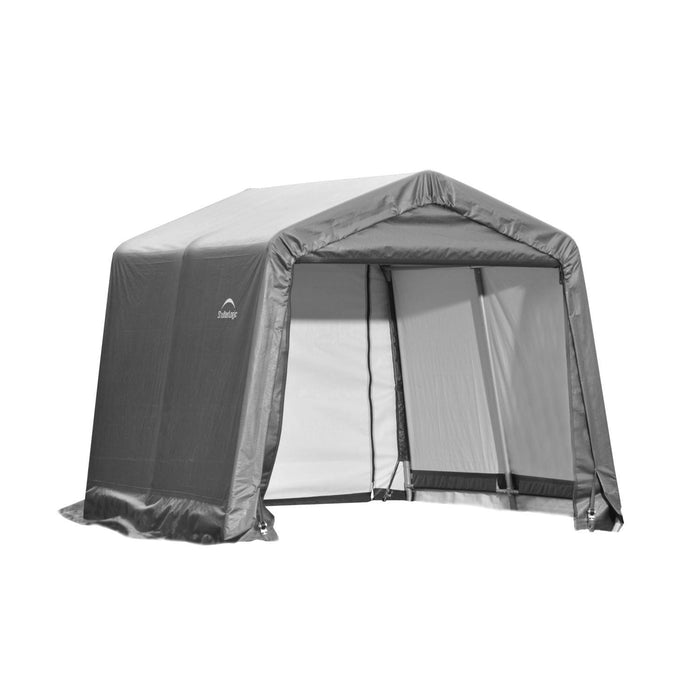 ShelterLogic | ShelterCoat 10 x 12 ft. Garage Peak Gray STD