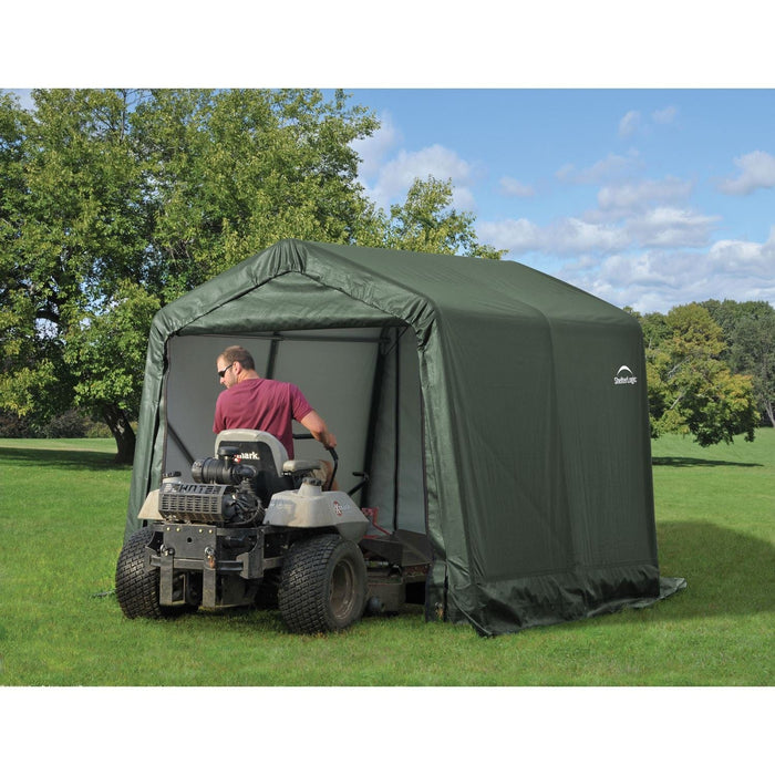 ShelterLogic | ShelterCoat 10 x 16 ft. Garage Peak Green STD