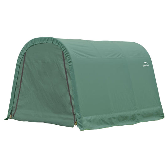 ShelterLogic | ShelterCoat 11 x 12 ft. Wind and Snow Rated Garage Round Green STD - 77827