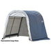 ShelterLogic | ShelterCoat 11 x 16 ft. Wind and Snow Rated Garage Round Gray STD