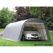 ShelterLogic | ShelterCoat 12 x 24 x 8 ft. Wind and Snow Rated Garage Round Gray STD