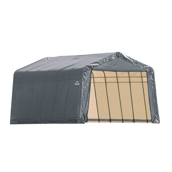 ShelterLogic | ShelterCoat 13 x 28 ft. Garage Peak Green STD