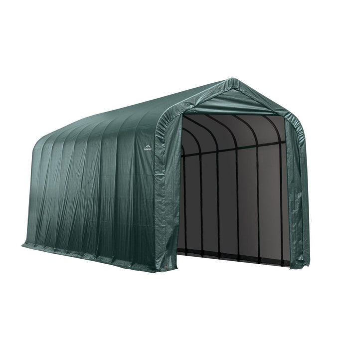 ShelterLogic | ShelterCoat 16 x 36 ft. Garage Peak Green STD