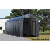 ShelterLogic | ShelterCoat 16 x 40 ft. Garage Peak Gray STD