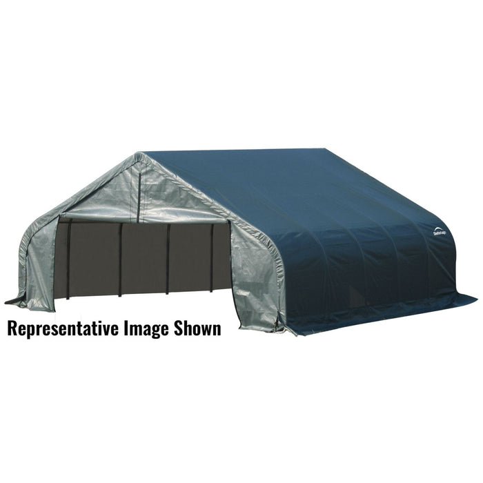 ShelterLogic | ShelterCoat 18 x 24 ft. Garage Peak Green STD